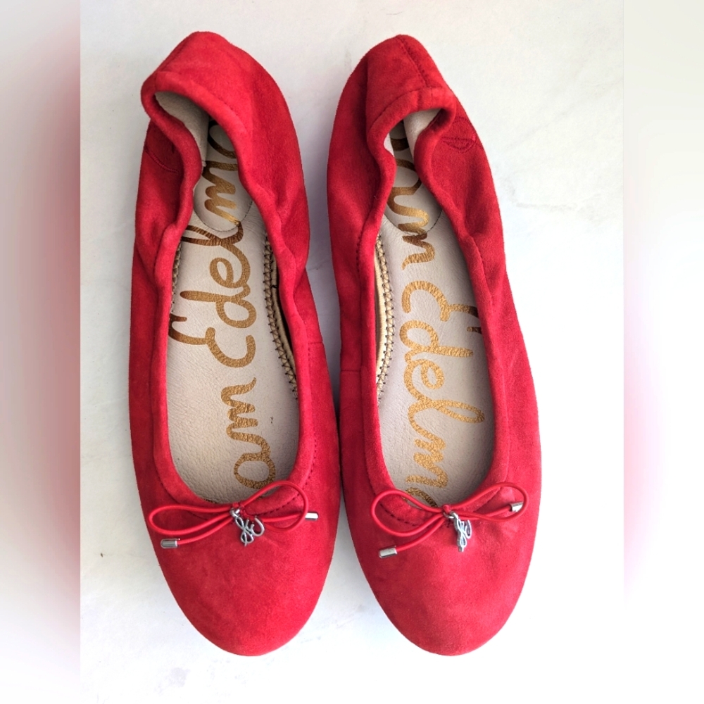 Sam Edelman suede ballet flats